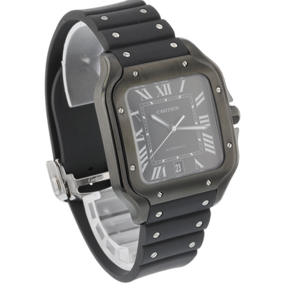 Cartier Santos De Cartier ADLC Black CRWSSA0039