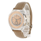 Patek Philippe World Time Flyback Chronograph Stainless Steel Rose Dial 5935a-001