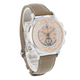 Patek Philippe World Time Flyback Chronograph Stainless Steel Rose Dial 5935a-001