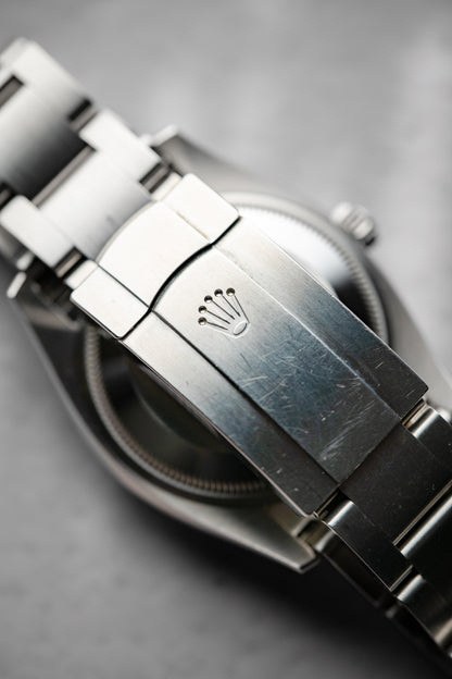 Rolex Oyster Perpetual 34mm Olive Green Dial 114200