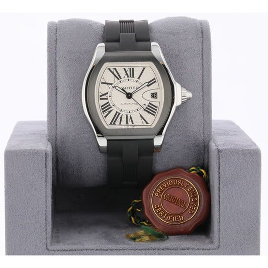 Cartier Roadster S Large Stainless Steel ADLC W6206018