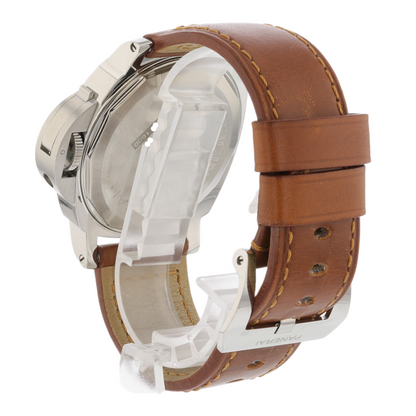 Panerai Luminor Marina Logo 44mm Stainless Steel Black Dial PAM00005