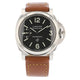 Panerai Luminor Marina Logo 44mm Stainless Steel Black Dial PAM00005