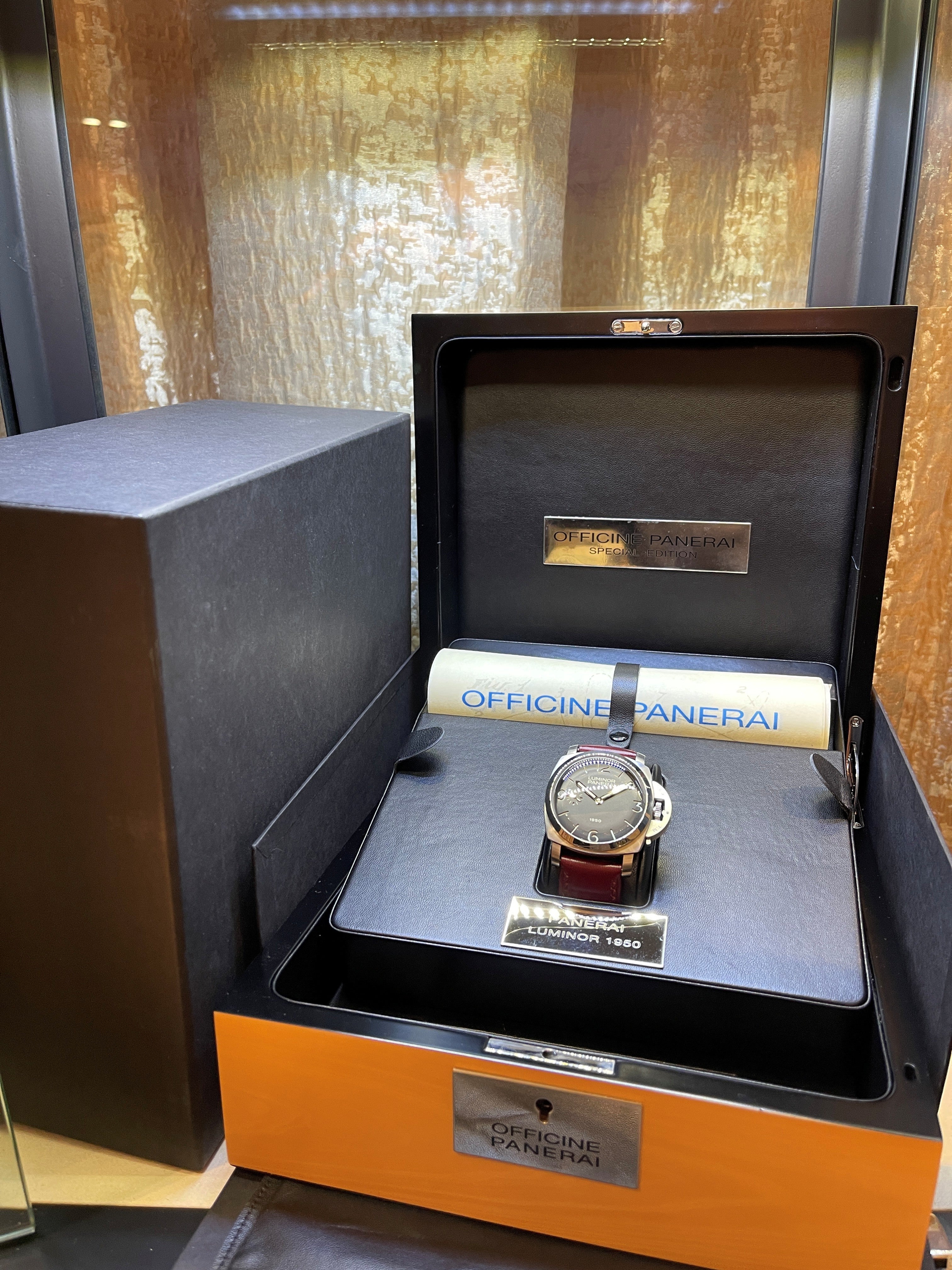 Panerai Luminor 1950 Special Edition Fiddy 47mm Stainless Steel