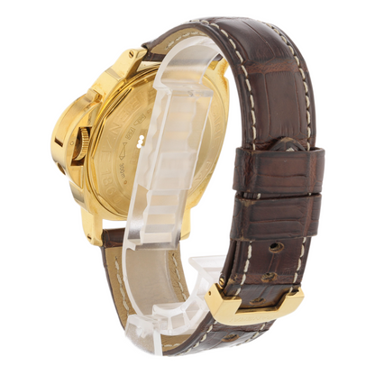 Panerai Luminor Marina 44mm Yellow Gold Carbon Fiber Dial PAM00140