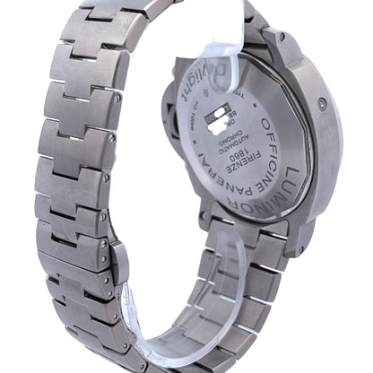 Panerai Luminor Daylight 44mm Titanium Chronograph Blue Dial PAM327