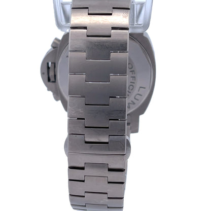 Panerai Luminor Daylight 44mm Titanium Chronograph Blue Dial PAM327