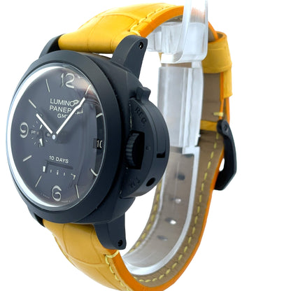 Panerai Luminor 1950 GMT 10 Days Black Dial Ceramic PAM00335