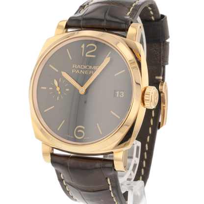 Panerai Radiomir 1940 3 Days Oro Rosso Brown Dial PAM00515