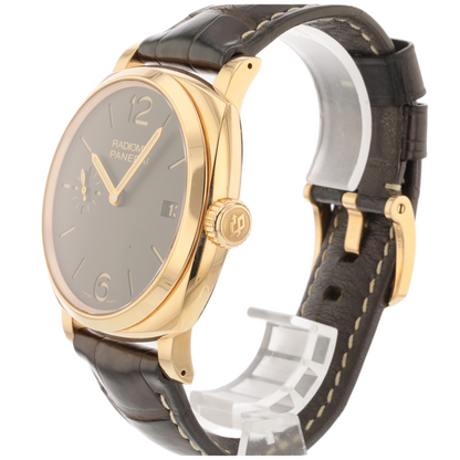 Panerai Radiomir 1940 3 Days Oro Rosso Brown Dial PAM00515