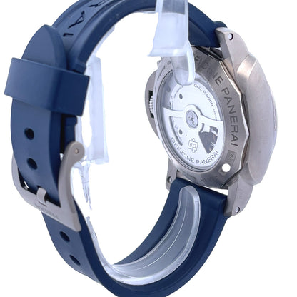 Panerai Luminor Marina 1950 3 Days 44mm Titanio Harrods Edition Blue Dial Pam745