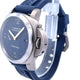 Panerai Luminor Marina 1950 3 Days 44mm Titanio Harrods Edition Blue Dial Pam745