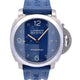 Panerai Luminor Marina 1950 3 Days 44mm Titanio Harrods Edition Blue Dial Pam745