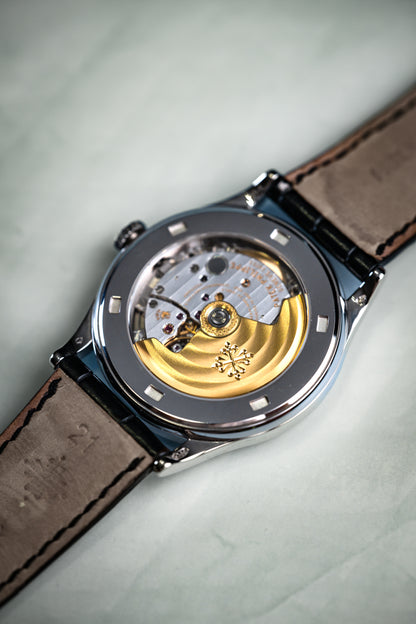 Patek Philippe Calatrava 38mm White Gold Silver Dial 5296G-010