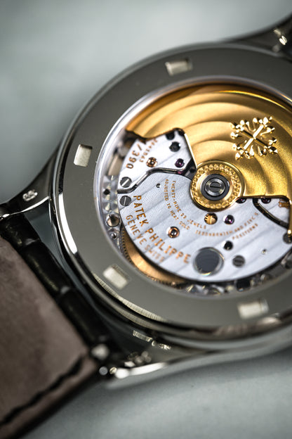 Patek Philippe Calatrava 38mm White Gold Silver Dial 5296G-010