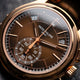 Patek Philippe Annual Chronograph Rose Gold Brown Dial 42mm 5905r-001