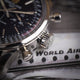 Breitling Transocean Chronograph 38 Stainless Steel Black Dial A4131012/BC02