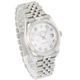 Rolex Datejust 36MM Stainless Steel Fluted Bezel Mother of Pearl Diamond Dial 116234