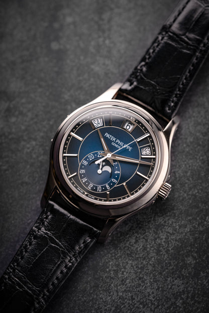 Patek Philippe Annual Calendar Moon Phases White Gold 5205g-013