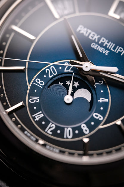 Patek Philippe Annual Calendar Moon Phases White Gold 5205g-013