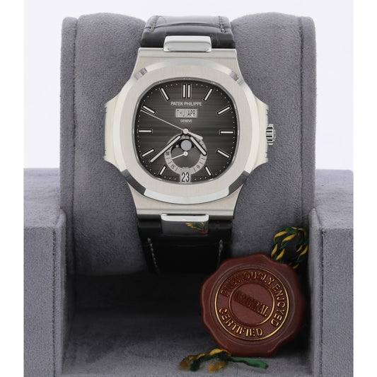 Patek Philippe Nautilus Annual Calendar Moon Phases 5726A/001