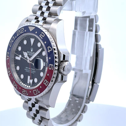 Rolex GMT Master II Stainless Steel Ceramic "Pepsi" 126710BLRO