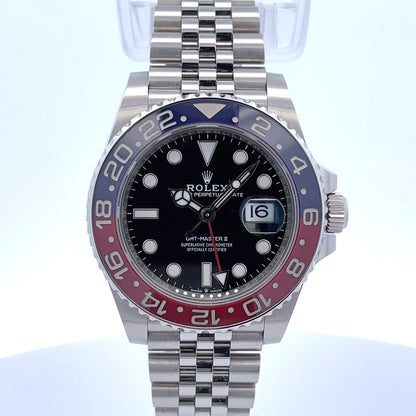 Rolex GMT Master II Stainless Steel Ceramic "Pepsi" 126710BLRO