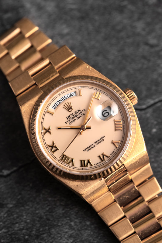 Rolex OysterQuartz 36mm Day-Date President 19018