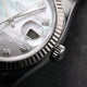 Rolex Datejust 36MM Stainless Steel Fluted Bezel Mother of Pearl Diamond Dial 116234