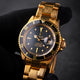 Rolex Submariner 1680 Black Nipple Dial 18K Yellow Gold