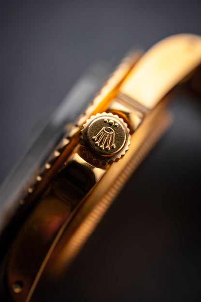 Rolex Submariner 1680 Black Nipple Dial 18K Yellow Gold