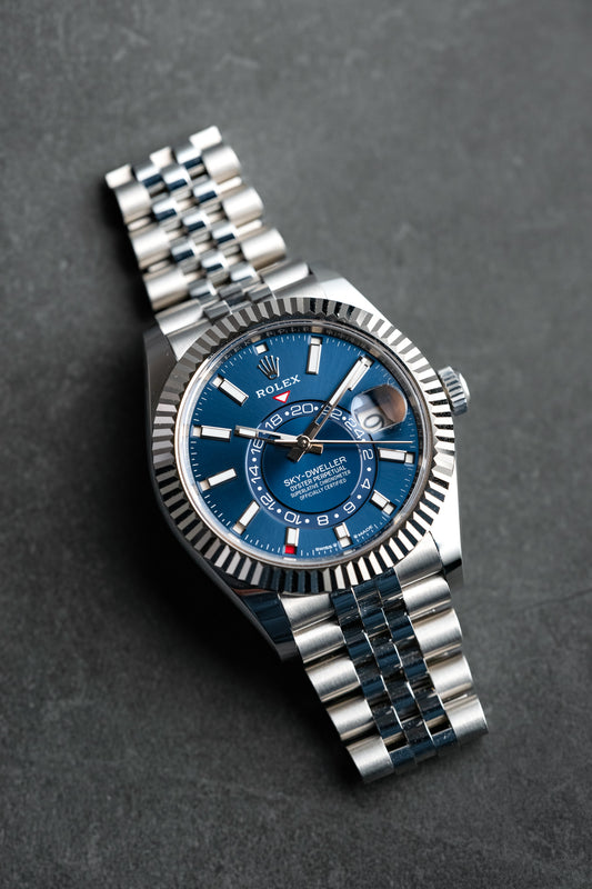 Rolex Sky-Dweller 42mm Stainless Steel Blue Dial Jubilee 336934