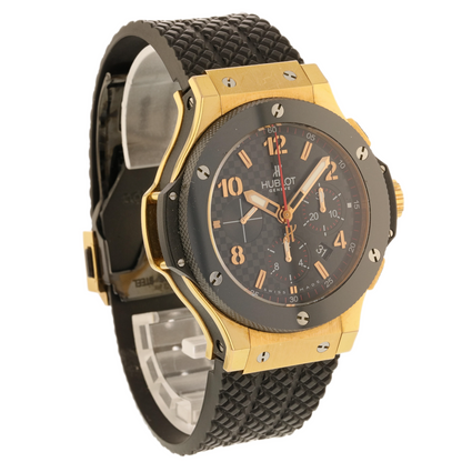 Hublot 44mm Classic Big Bang Rose Gold Ceramic Chronograph 301.PB.131.RX