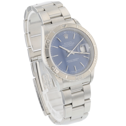 Rolex Datejust Thunderbird 36mm Blue Dial 162624