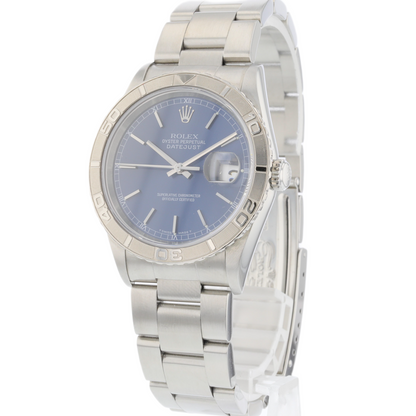 Rolex Datejust Thunderbird 36mm Blue Dial 162624
