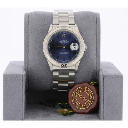 Rolex Datejust Thunderbird 36mm Blue Dial 162624