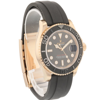 Rolex Yacht-Master 40mm Everose Oysterflex 126655
