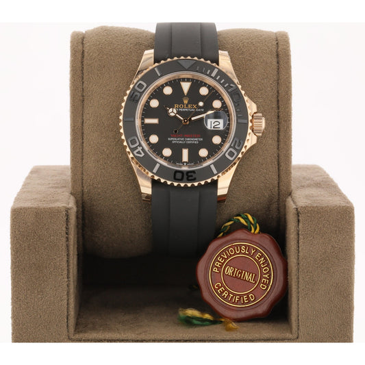 Rolex Yacht-Master 40mm Everose Oysterflex 126655