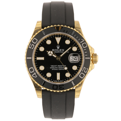 Rolex Yacht-Master 42mm Yellow Gold Oysterflex 226658