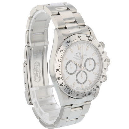 Rolex Daytona Stainless Steel White Dial Zenith 16520