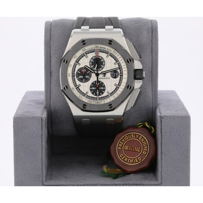 Audemars Piguet Royal Oak Offshore Chronograph Stainless Steel Case Ceramic Bezel 26400SO.OO.A002CA.01