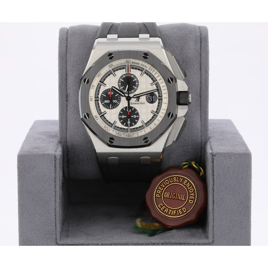 Audemars Piguet Royal Oak Offshore Chronograph Stainless Steel Case Ceramic Bezel 26400SO.OO.A002CA.01