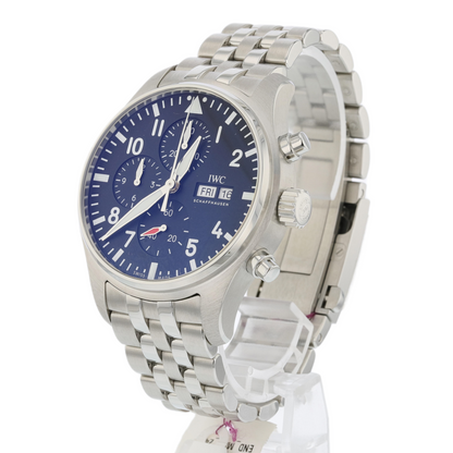 IWC Pilot Chronograph 43mm Stainless Steel Black Dial IW378002