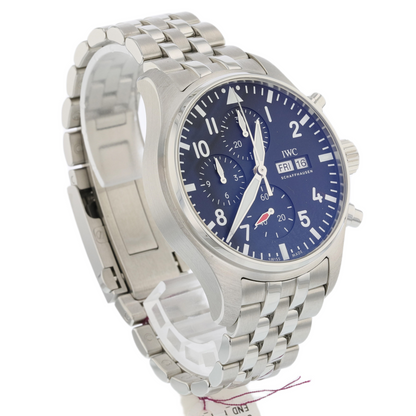 IWC Pilot Chronograph 43mm Stainless Steel Black Dial IW378002