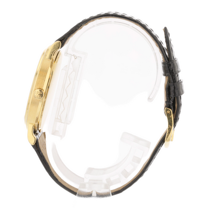 Patek Philippe Calatrava Hobnail Bezel 18k Yellow Gold 33mm White Dial 3802/200j-001