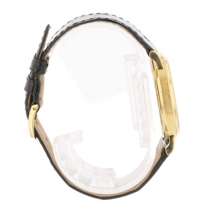 Patek Philippe Calatrava Hobnail Bezel 18k Yellow Gold 33mm White Dial 3802/200j-001