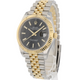 Rolex Datejust 41mm Stainless Steel 18k Yellow Gold Black Dial 126333