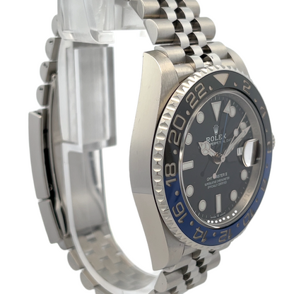 Rolex GMT Master II Batman Jubilee Bracelet 126710BLNR