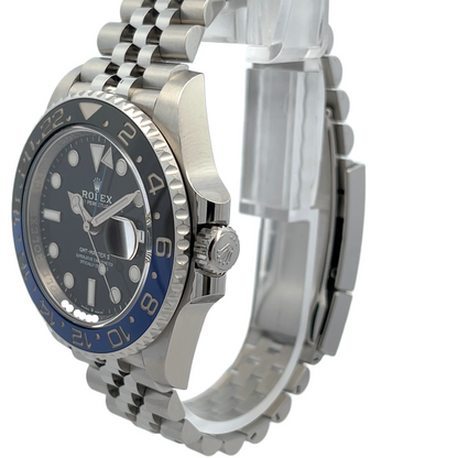 Rolex GMT Master II Batman Jubilee Bracelet 126710BLNR