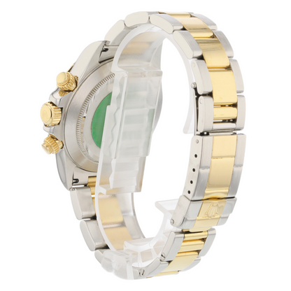Rolex Daytona Zenith Yellow Gold Stainless Steel Champagne Dial 16523